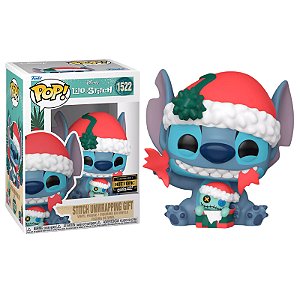 Funko Pop! Disney Lilo & Stitch Stitch Unwrapping Gift 1522 Exclusivo