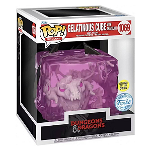 Funko Pop! Games Dungeons & Dragons Gelatinous Cube 1069 Exclusivo Glow