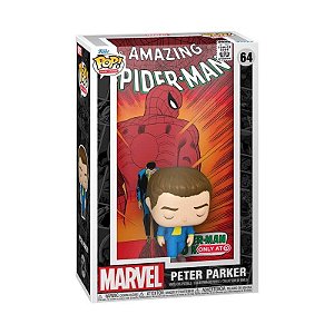 Funko Pop! Comic Covers Marvel Homen Aranha Spider-Man Piter Parker 64