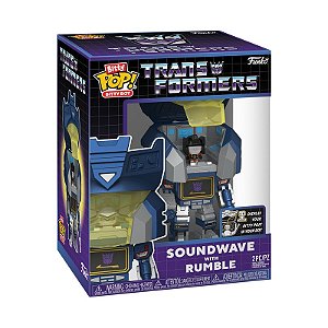 Funko Bitty Pop! Transformers Soundwave with Rumble Exclusivo