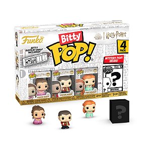 Funko Bitty Pop! Harry Potter Hermione Granger, Viktor Krum, Ginny Weasley + Surpresa