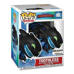 Funko Pop! Filme Disney Como Treinar o Seu Dragão Toothless 1872 Exclusivo