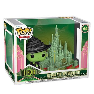 Funko Pop! Town Filme Wicked Elphaba With Emerald City 44