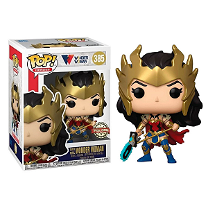 Funko Pop! Dc Comics Mulher Maravilha Wonder Woman 385 Exclusivo