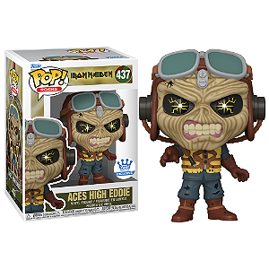Funko Pop! Rocks Iron Maiden Aces High Eddie 437 Exclusivo