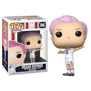 Funko Pop! Football / Futebol Sports Legends Uswnt Players Megan Rapinoe 06