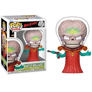 Funko Pop! Filme Mars Attacks / Marte Ataca Martian Ambassador 1874