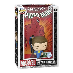 Funko Pop! Album Marvel Homem Aranha / Spider Man Peter Parker 64 Exclusivo
