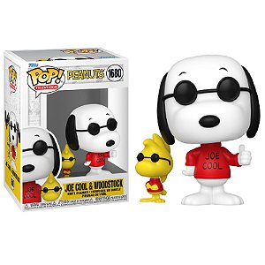 Funko Pop! Television Peanuts Snoopy Joe Cool With Woodstock 1680