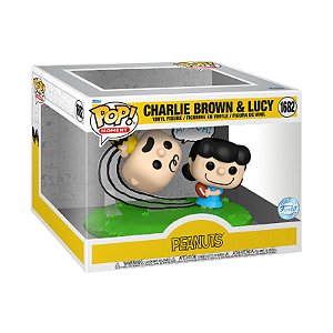 Funko Pop! Moment Snoopy Peanuts Charlie Brown & Lucy 1682 Exclusivo