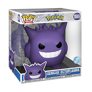 Funko Pop! Games Pokemon Gengar Ectoplasma 1049 Exclusivo 10 Polegadas