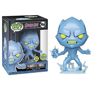 Funko Pop! Digital NFT Scooby-Doo Phantom Virus 304 Exclusivo Glow