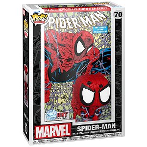 Funko Pop! Comic Covers Marvel Homem Aranha / Spider Man 70 Exclusivo