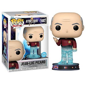 Funko Pop! Plus Star Trek Jean-Luc Picard 1687 Exclusivo Glitter