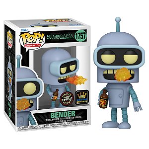 Funko Pop! Animation Futurama Bender 1757 Exclusivo Glow Chase