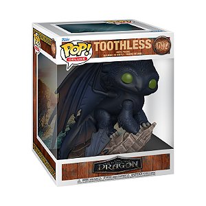 Funko Pop! Deluxe Filme Disney Como Treinar o Seu Dragao Toothless 1792