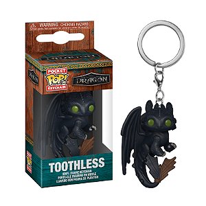 Funko Pop! Keychain Chaveiro Como Treinar o Seu Dragao Toothless