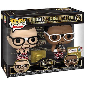 Funko Pop! WWE Hall Of Fame The Dudley Boyz Bubba Ray & D-Von 2 Pack Exclusivo
