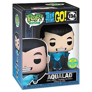 Funko Pop! Digital NFT DC Comics Teen Titans Go! Aqualad 134 Exclusivo