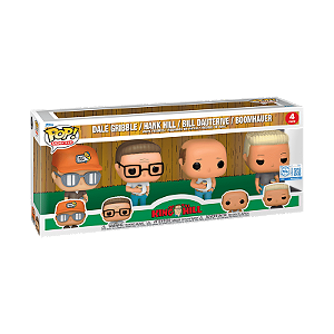 Funko Pop! Animation O Rei Do Pedaço / King Of The Hill 4 Pack Exclusivo