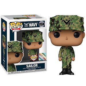 Funko Pop! Navy Militar Estados Unidos / Military US Navy Female Sailor USN Hispanic