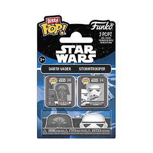 Funko Bitty Pop! Television Star Wars Darth Vader & Stormtrooper 2 Pack
