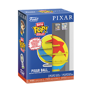 Bitty Pop! Display Disney Pixar Ball + 2 Bitty Pop Luxo On Ball + Woody On Ball