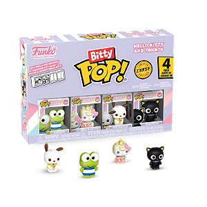 Funko Bitty Pop! Sanrio Hello Kitty Keroppi Hello Kitty Pochacco Chococat 4 Pack