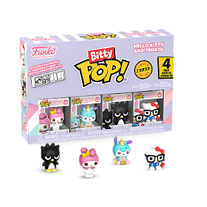Funko Bitty Pop! Sanrio Hello Kitty My Melody Pochacco Badtz-Maru Hello Kitty 4 Pack