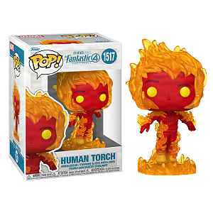 Funko Pop! Marvel Quarteto Fantastico 2025 Tocha Humana / Human Torch 1517
