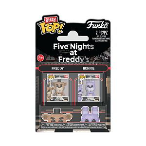 Funko Bitty Pop! Five Nights At Freddy's Freddy + Bonnie 2 Pack