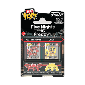 Funko Bitty Pop! Five Nights At Freddy's Foxy The Pirate + Chica 2 Pack