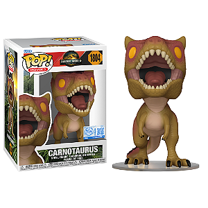 Funko Pop! Filme Jurassic World Carnotaurus 1804 Exclusivo