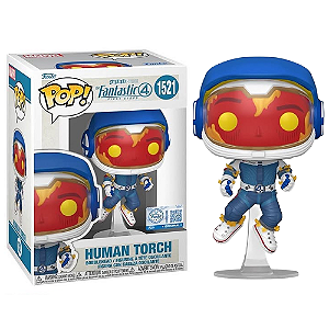 Funko Pop! Marvel Quarteto Fantastico Human Torch 1521 Exclusivo