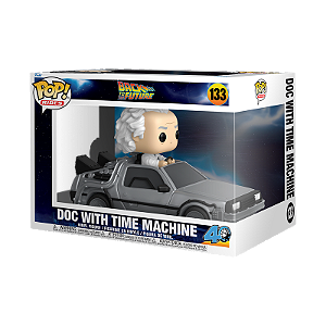 Funko Pop! Filme De Volta Para o Futuro / Back To The Future Doc With Time Machine 133