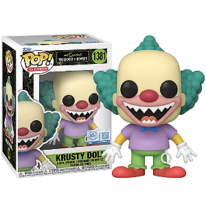 Funko Pop! Television Os Simpsons Krusty Doll 1381 Exclusivo