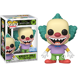Funko Pop! Television Os Simpsons Krusty Doll 1381 Exclusivo