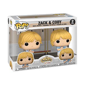 Funko Pop! Disney Zack & Cody Gêmeos em Ação Zack & Cody 2 Pack