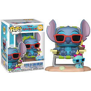 Funko Pop! Disney Lilo & Stitch Stitch in Sunlounger 1639 Exclusivo