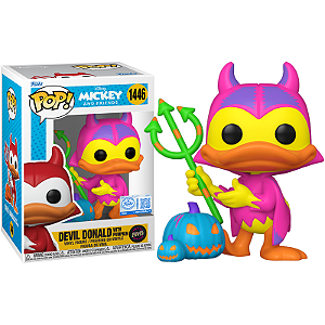 Funko Pop! Disney Mickey E Amigos Devil Donald With Pumpkin 1446 Exclusivo Chase