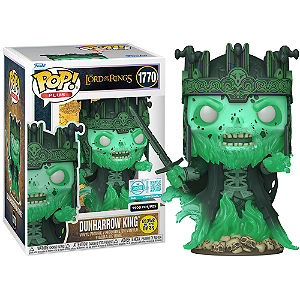 Funko Pop! Filme O Senhor dos Aneis Dunharrow King 1770 Exclusivo Glow 9500 Pcs