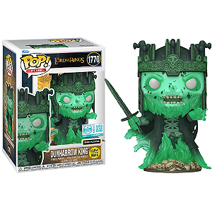 Funko Pop! Filme The Lord Of The Rings / O Senhor dos Aneis Dunharrow King 1770 Exclusivo Glow 9500 Pcs