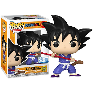 Funko Pop! Animation Dragon Ball Goku With Nyoibo 1922 Exclusivo Glow