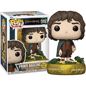 Funko Pop! Plus O Senhor Dos Aneis 2025 Frodo Baggins 1832 Exclusivo Glow