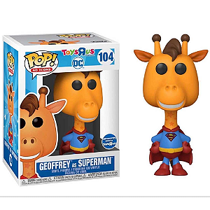 Funko Pop! Ad Icons ToysRus Geoffrey As Superman 104 Exclusivo