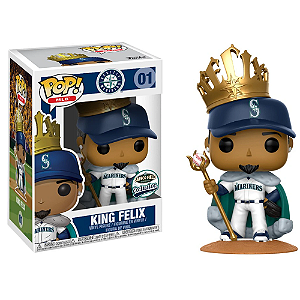Funko Pop! Baseball MLB King Felix 01 Exclusivo