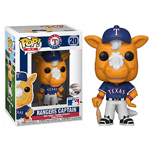 Funko Pop! Baseball MLB Rangers Captain 20 Exclusivo