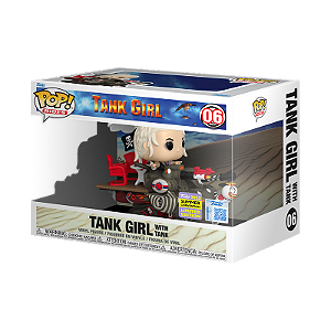 Funko Pop! Rides Tank Girl Detonando o Futuro Tank Girl With Tank 06 Exclusivo SDCC 2025