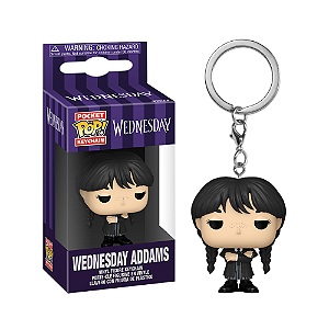 Funko Pop! Keychain Chaveiro Television Wandinha Wednesday Addams