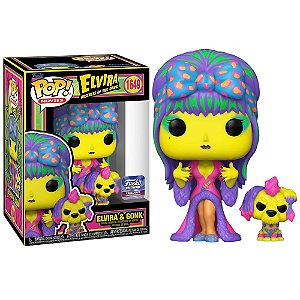 Funko Pop! Filme Elvira A Rainha das Trevas Elvira & Gonk 1649 Exclusivo